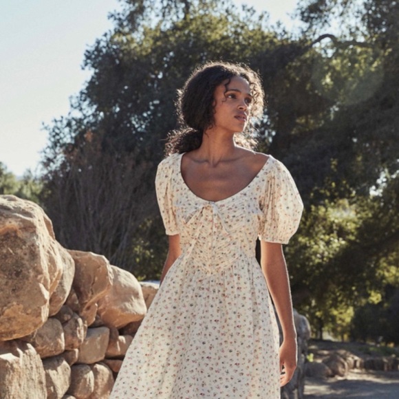 Doen Monceau dress in cottage breeze floral - Picture 5 of 7